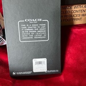 Coach iPhone 13 case